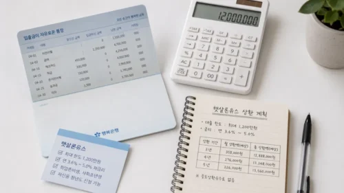 햇살론유스 금리 한도 계산